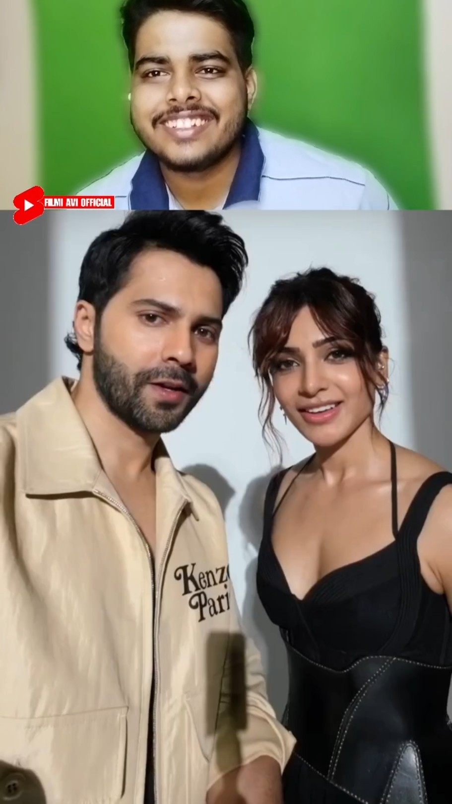 Varun Dhawan and Samantha Dance Video | Reaction Video | #shorts #remix
