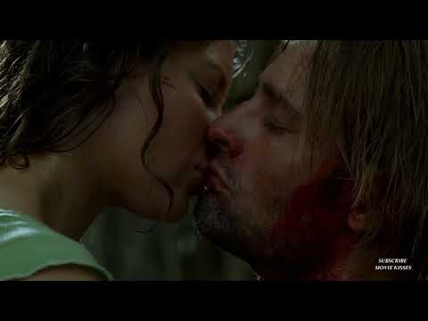 Evangeline Lilly Kissing Josh Holloway from Lost | Kate And Sawyer Kissing (4K)