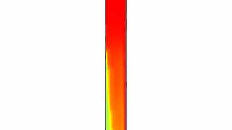 Melting of Phase Change Material (PCM) in a Cylindrical Capsule considering Natural Convection - 2D