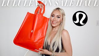 huge lululemon *SALE* haul! || what i got from the lululemon outlet for under $300!