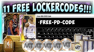 Nba2k20 11 free lockercodes to use in 2k now get mt, tokens, packs and
pink diamonds!! like, subscribe if you’re new the channel turn on
notis so...