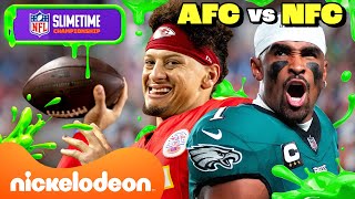 Nfls Best Afc Vs. Nfc Slimetime Highlights Ft. Jalen Hurts, Patrick Mahomes More Nick Sports