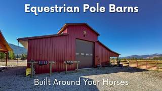 MQS Barn: Custom Equestrian Pole Barns