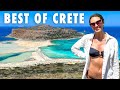 MOST BEAUTIFUL BEACH IN CRETE! 🇬🇷 BALOS BEACH &amp; RETHYMNO