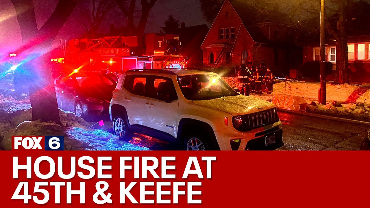 House fire at 45th and Keefe in Milwaukee | FOX6 News Milwaukee - YouTube