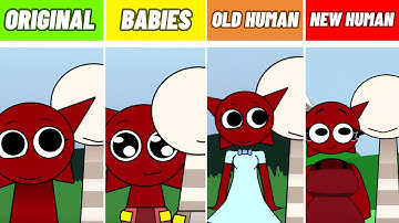 EVERY Incredibox Monster VOICE From Incredibox RETAKE! All New Mod Versions Comparison