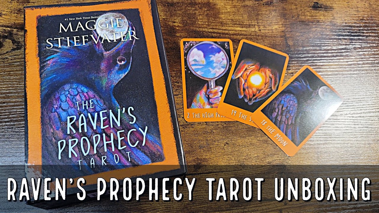 slag vanter Onset Raven's Prophecy Tarot | Unboxing and Flip Through - YouTube