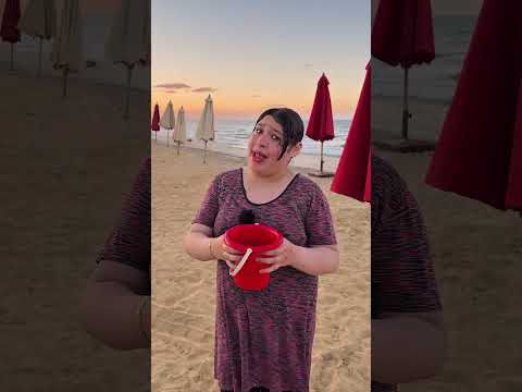 بننقل البحر عشان البنت المسكينه