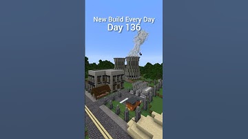 Minecraft Power Plant - New Build Every Day #136 #minecraft #shorts