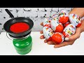 Kinder Surprise vs Hot non-stick Frying Pan - Experiment