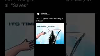 The greatest save of all time 💀☠️ #attitude #save #shorts #shortvideo #bus