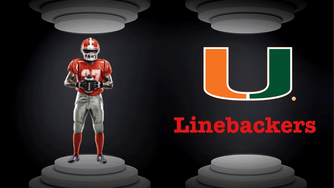 Miami Hurricanes football transfer portal options at the linebackers position for 2021 season