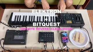 ELEKTRON DIGITONE KEYS + BITQUEST - INFINITE REVERB CLEAN - LO FI