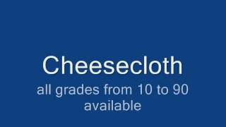 where to buy cheesecloth.wmv