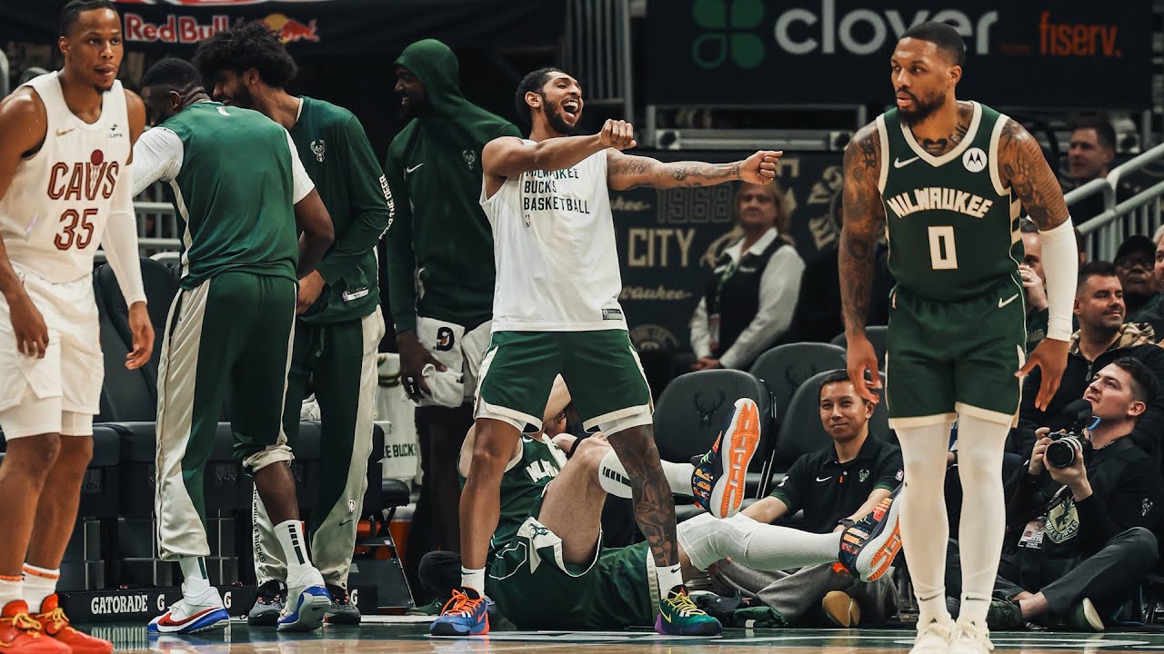 Highlights: Bucks 126 - Cavs 116 | Giannis, Dame and Khris Combine for ...