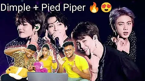 BTS: Dimple & Pied Piper Live Reaction | Dance Icon Bhuvi