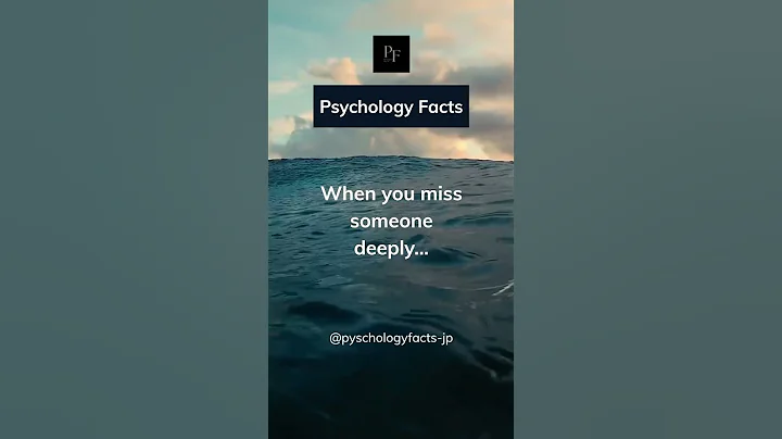 When you miss someone special! #shorts #psychologyfacts