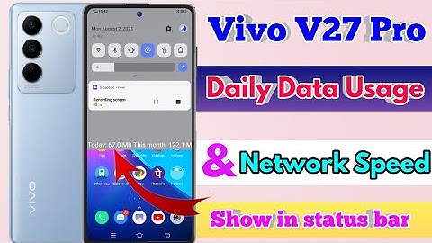 vivo v27 pro network speed setting, vivo v27 pro internet speed meter