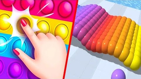 🎮Pop Us vs Canvas Run All Levels - New Max Level Android,Ios Mobile Gameplay