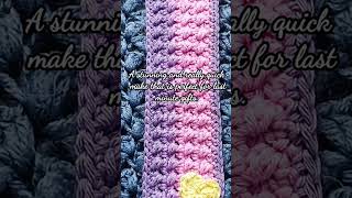 New crochet Tutorial; The Bumpy Stitch Bookmark #crochet #crochetbookmark