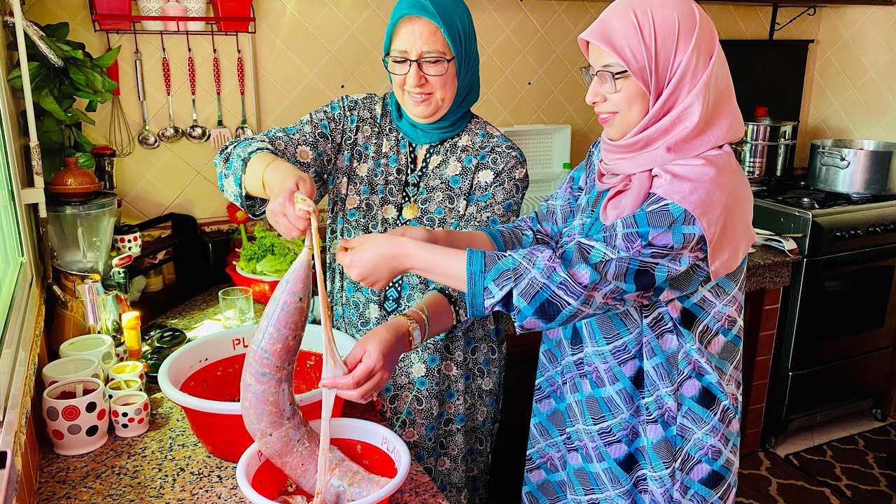 أطباق تقليدية لعيد الأضحى ،الشكوى 😂الضلعة معمرة .مقبلات ..دق دق ضيف الله الحلقة 4