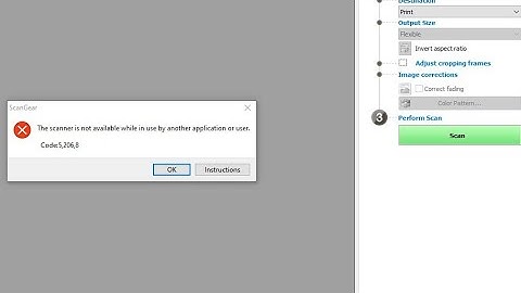 How to fix Canon Scanner Error Code 5,206,8 and error code 5,202,54 | Conon scanner not working