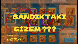 RİSE OF KİNGDOMS FARK EDİLMEYEN DETAY??? #rok #riseofkingdoms #talinatz #teçhizat #sandık #ekipman