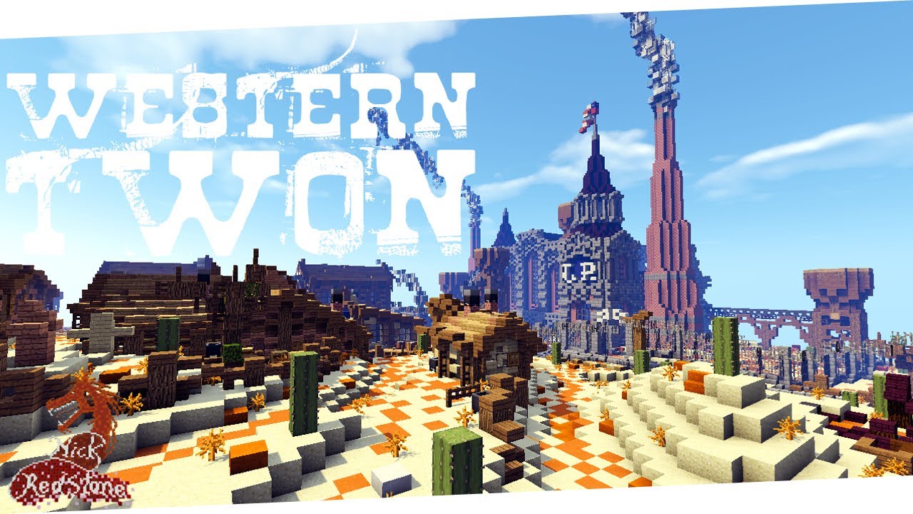 Minecraft Timelapse - Western Town - YouTube