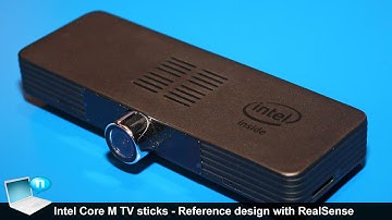 IDF16 Intel Core M TV stick Reference design with RealSense