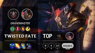 Twisted Fate Top vs Akali - BR Grandmaster Patch 11.13