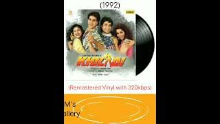 JATIN LALIT SPECIAL (Waada Raha Sanam) Khiladi 1992 (Abhijeet Da & Alka Ji) Vinyl with 320kbps.
