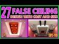 False ceiling design and price | Best modern gypsum false ceiling decoration works