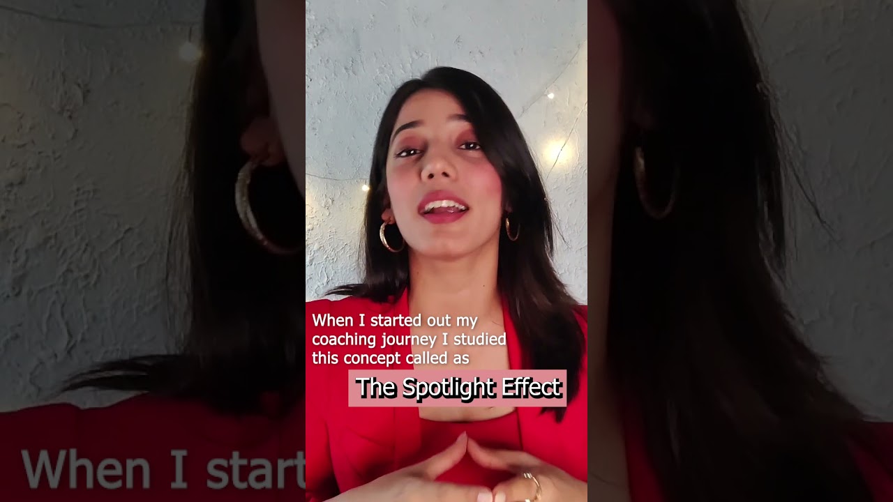 How to Anxiety with the Spotlight Effect YouTube