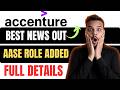 *Best News* Accenture AASE & ASE Offer Letters Out | Accenture Hiring Biggest Update | Salary Out