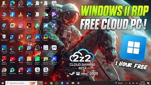 🤯*Free* Windows 11 Cloud PC with RTX🔥| 2z2 Cloud PC Review 2025❕