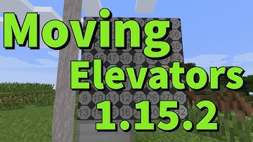 1.15.2 - Moving Elevators Mod Review for Minecraft