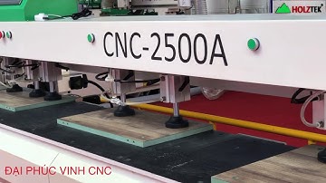 MÁY KHOAN NGANG CNC 1 Đầu Holztek Định vị bằng Hồng ngoại Quét Mã vạch đọc code