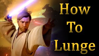 How To Lunge In Star Wars Battlefront 2...