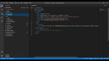 Vue first application Hello World
