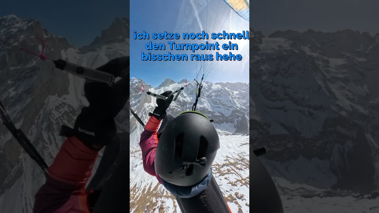 was wir in der Luft wirklich reden 😂🪂 #paraglidinglove #alps #paragliding #engelberg #community
