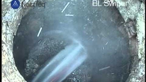 Sewer nozzle High Performance Sewer Cleaning BL SWIPER