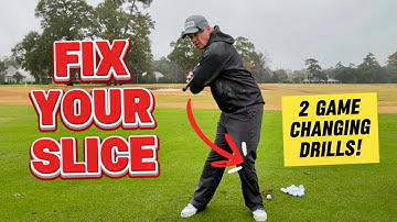 Fix Your Slice FAST: 2 Drills for Over-The-Top Golfers #golfinstruction #golftips #golfswing