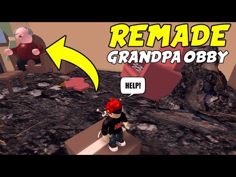 Remade Escape Grandpas House Obby Roblox New Youtube - gamer girl roblox obbys new 2019