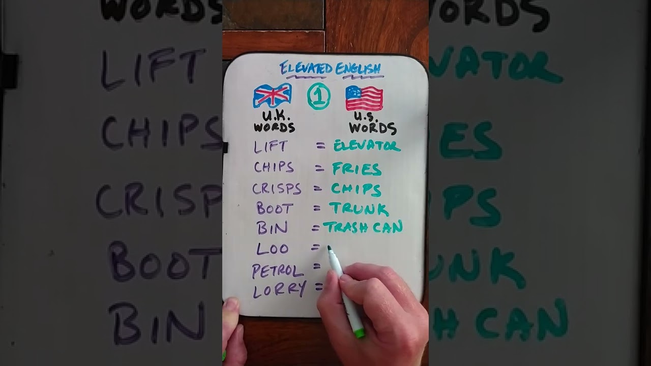 Lift or Elevator? British vs. American English 1