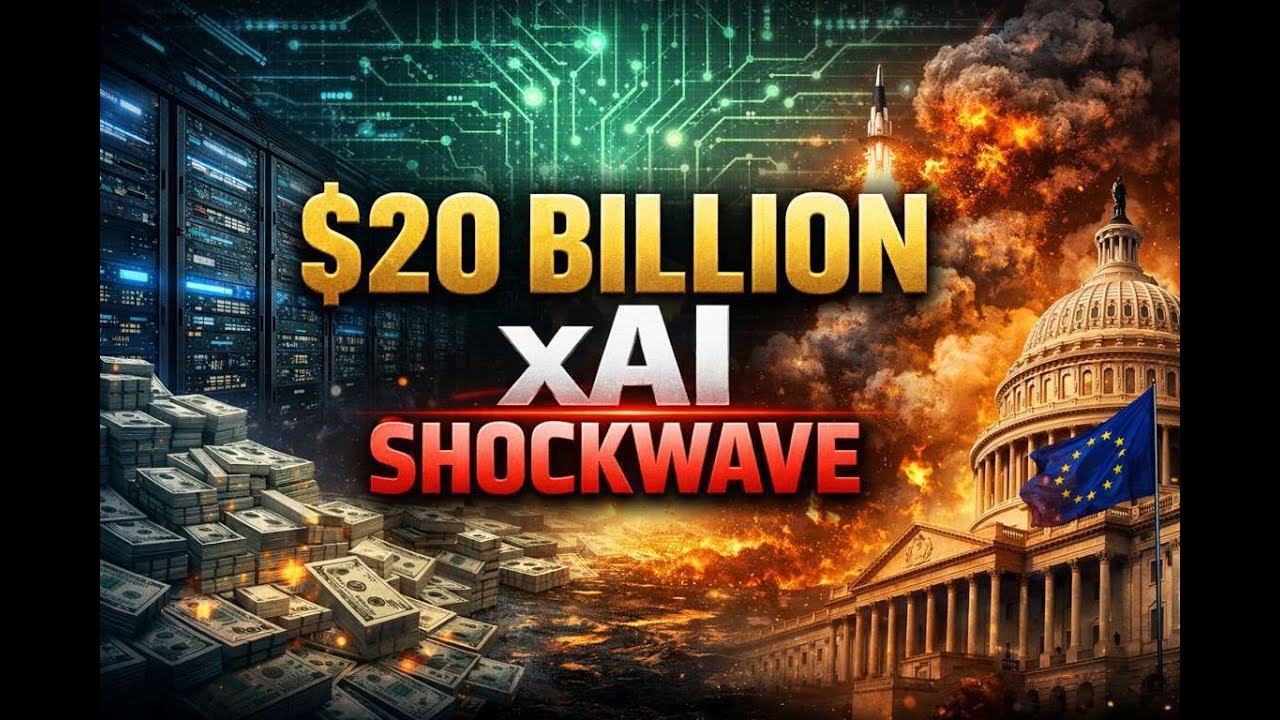 Elon Musk xAI Raises $20 Billion Funding Round - YouTube
