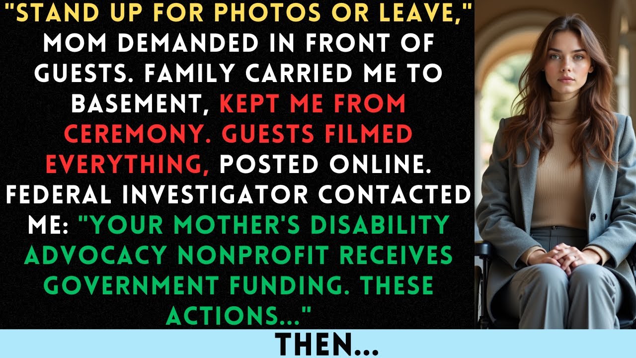 Mom Called My Wheelchair 'An Embarrassment' At Her Wedding — Until ADA Lawyers Saw The Video...
