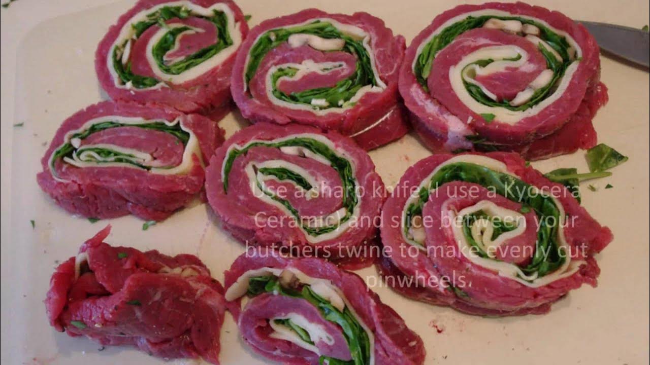 How To Steak Florentine Pinwheels on the Grill! YouTube