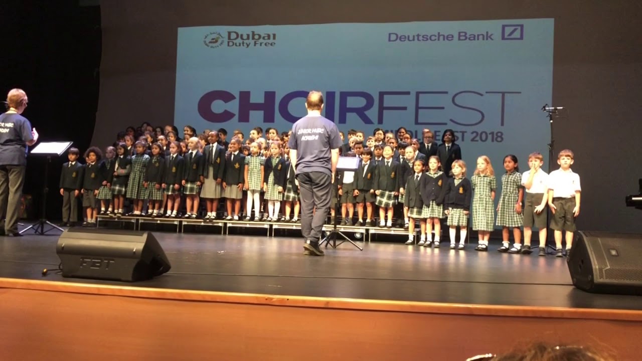 Repton Dubai Junior Creative Arts Music Academy Choirfest 1080p YouTube