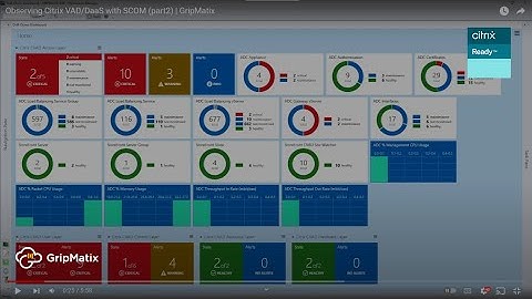 Observing Citrix VAD/DaaS with SCOM (part2) | GripMatix