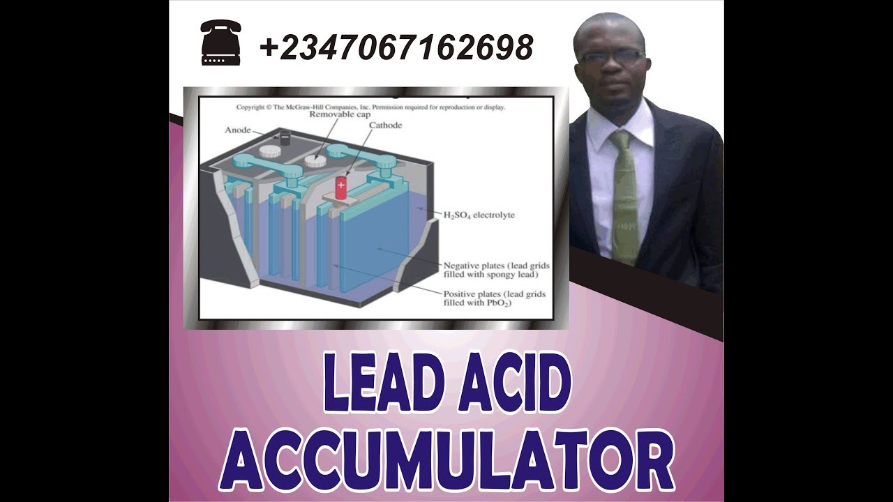 Lead acid accumulator YouTube